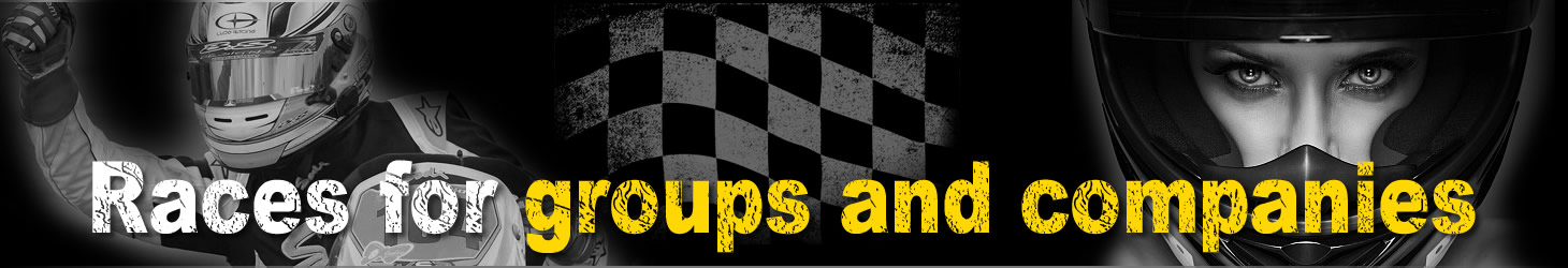 Karting drives for groups