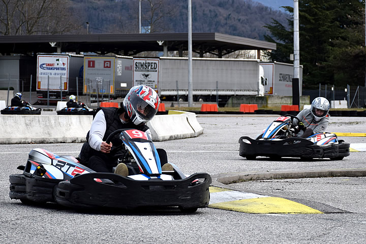 Karting Vrtojba vožnje z bencinskim ali električnim kartom